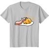 image:imageGudetama Leave Me Alone Tee Shirt TShirtSilver Grey
