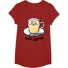 image:imageGudetama Meh Eggnog Holiday Tee Shirt TShirtCranberry Red