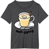 image:imageGudetama Meh Eggnog Holiday Tee Shirt TShirtDark Heather Grey