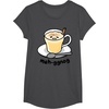image:imageGudetama Meh Eggnog Holiday Tee Shirt TShirtDark Heather Grey