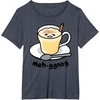image:imageGudetama Meh Eggnog Holiday Tee Shirt TShirtHeather Blue