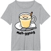image:imageGudetama Meh Eggnog Holiday Tee Shirt TShirtHeather Grey