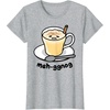 image:imageGudetama Meh Eggnog Holiday Tee Shirt TShirtHeather Grey