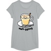 image:imageGudetama Meh Eggnog Holiday Tee Shirt TShirtHeather Grey