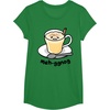 image:imageGudetama Meh Eggnog Holiday Tee Shirt TShirtKelly Green