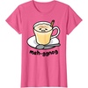 image:imageGudetama Meh Eggnog Holiday Tee Shirt TShirtPink Heather