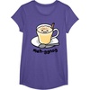 image:imageGudetama Meh Eggnog Holiday Tee Shirt TShirtPurple Heather