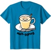 image:imageGudetama Meh Eggnog Holiday Tee Shirt TShirtSapphire Blue