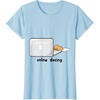 image:imageGudetama Online Dating Tee Shirt TShirtBaby Blue