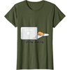 image:imageGudetama Online Dating Tee Shirt TShirtOlive Green