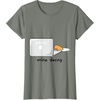 image:imageGudetama Online Dating Tee Shirt TShirtOlive Heather