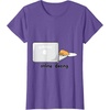 image:imageGudetama Online Dating Tee Shirt TShirtPurple Heather