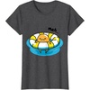 image:imageGudetama Pool Float Tee Shirt TShirtDark Heather Grey