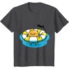 image:imageGudetama Pool Float Tee Shirt TShirtDark Heather Grey