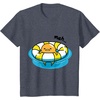 image:imageGudetama Pool Float Tee Shirt TShirtHeather Blue