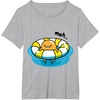 image:imageGudetama Pool Float Tee Shirt TShirtHeather Grey