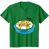image:imageGudetama Pool Float Tee Shirt TShirtKelly Green