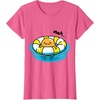 image:imageGudetama Pool Float Tee Shirt TShirtPink Heather