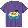 image:imageGudetama Pool Float Tee Shirt TShirtPurple Heather