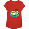 image:imageGudetama Pool Float Tee Shirt TShirtRed