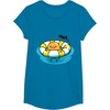 image:imageGudetama Pool Float Tee Shirt TShirtSapphire Blue