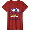 image:imageGudetama Summer Time Tee Shirt TShirtCranberry Red