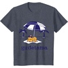 image:imageGudetama Summer Time Tee Shirt TShirtHeather Blue
