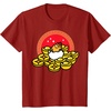 image:imageGudetama The Lazy Egg Happy Lunar New Year TShirtCranberry Red