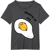 image:imageGudetama Thinking of You Tee Shirt TShirtDark Heather Grey