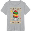 image:imageGudetama Ugly Christmas Egg Tee Shirt TShirtHeather Grey