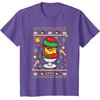 image:imageGudetama Ugly Christmas Egg Tee Shirt TShirtPurple Heather