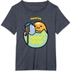 image:imageGudetama Zodiac Aquarius Tee Shirt TShirtHeather Blue