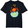 image:imageGudetama Zodiac Cancer Tee Shirt TShirtBlack
