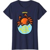 image:imageGudetama Zodiac Cancer Tee Shirt TShirtNavy Blue