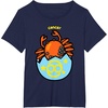 image:imageGudetama Zodiac Cancer Tee Shirt TShirtNavy Blue