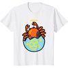 image:imageGudetama Zodiac Cancer Tee Shirt TShirtWhite
