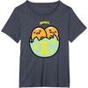 image:imageGudetama Zodiac Gemini Tee Shirt TShirtHeather Blue