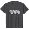 image:imageGudetama the Lazy Egg Best of The Bunch Tee Shirt TShirtDark Heather Grey