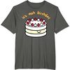 image:imageGudetama the Lazy Egg Its Meh Birthday Cake TShirtAsphalt Grey