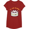 image:imageGudetama the Lazy Egg Its Meh Birthday Cake TShirtCranberry Red