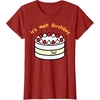image:imageGudetama the Lazy Egg Its Meh Birthday Cake TShirtCranberry Red