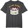 image:imageGudetama the Lazy Egg Its Meh Birthday Cake TShirtDark Heather Grey