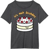 image:imageGudetama the Lazy Egg Its Meh Birthday Cake TShirtDark Heather Grey