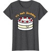 image:imageGudetama the Lazy Egg Its Meh Birthday Cake TShirtDark Heather Grey