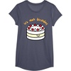 image:imageGudetama the Lazy Egg Its Meh Birthday Cake TShirtHeather Blue