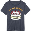 image:imageGudetama the Lazy Egg Its Meh Birthday Cake TShirtHeather Blue