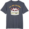 image:imageGudetama the Lazy Egg Its Meh Birthday Cake TShirtHeather Blue