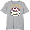 image:imageGudetama the Lazy Egg Its Meh Birthday Cake TShirtHeather Grey