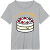 image:imageGudetama the Lazy Egg Its Meh Birthday Cake TShirtHeather Grey