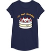 image:imageGudetama the Lazy Egg Its Meh Birthday Cake TShirtNavy Blue